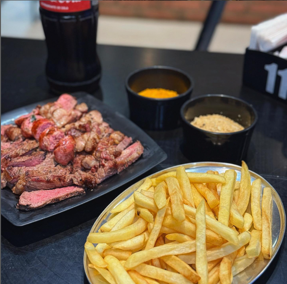 Porções deliciosas e bem servidas